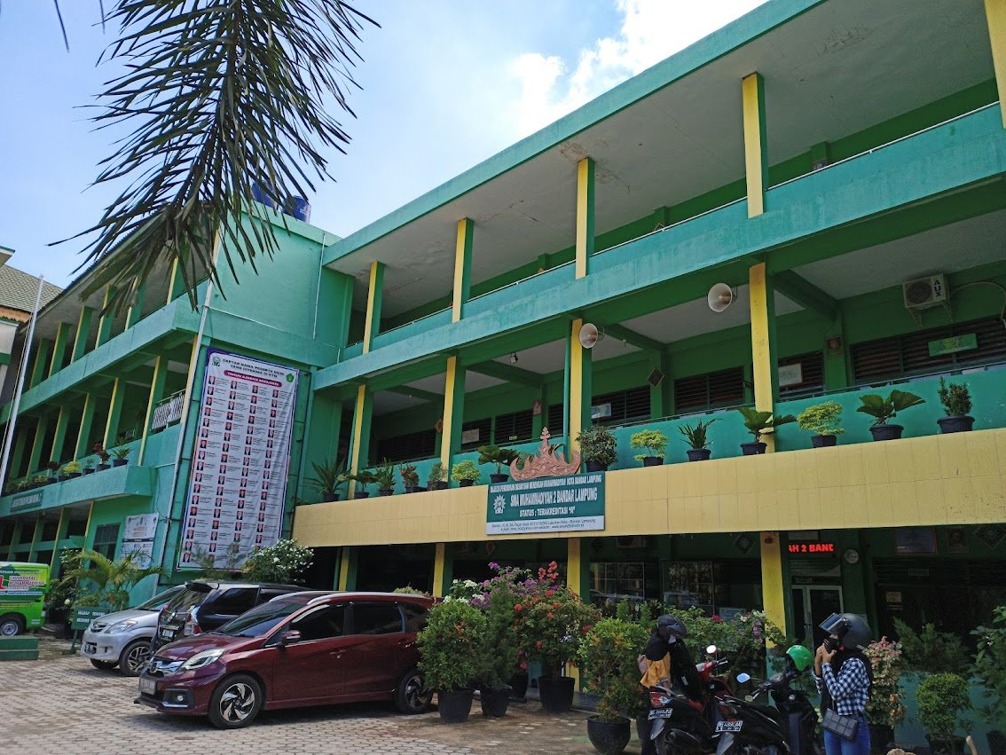 Gedung Sekolah SMA Muhammadiyah 2 Bandar Lampung